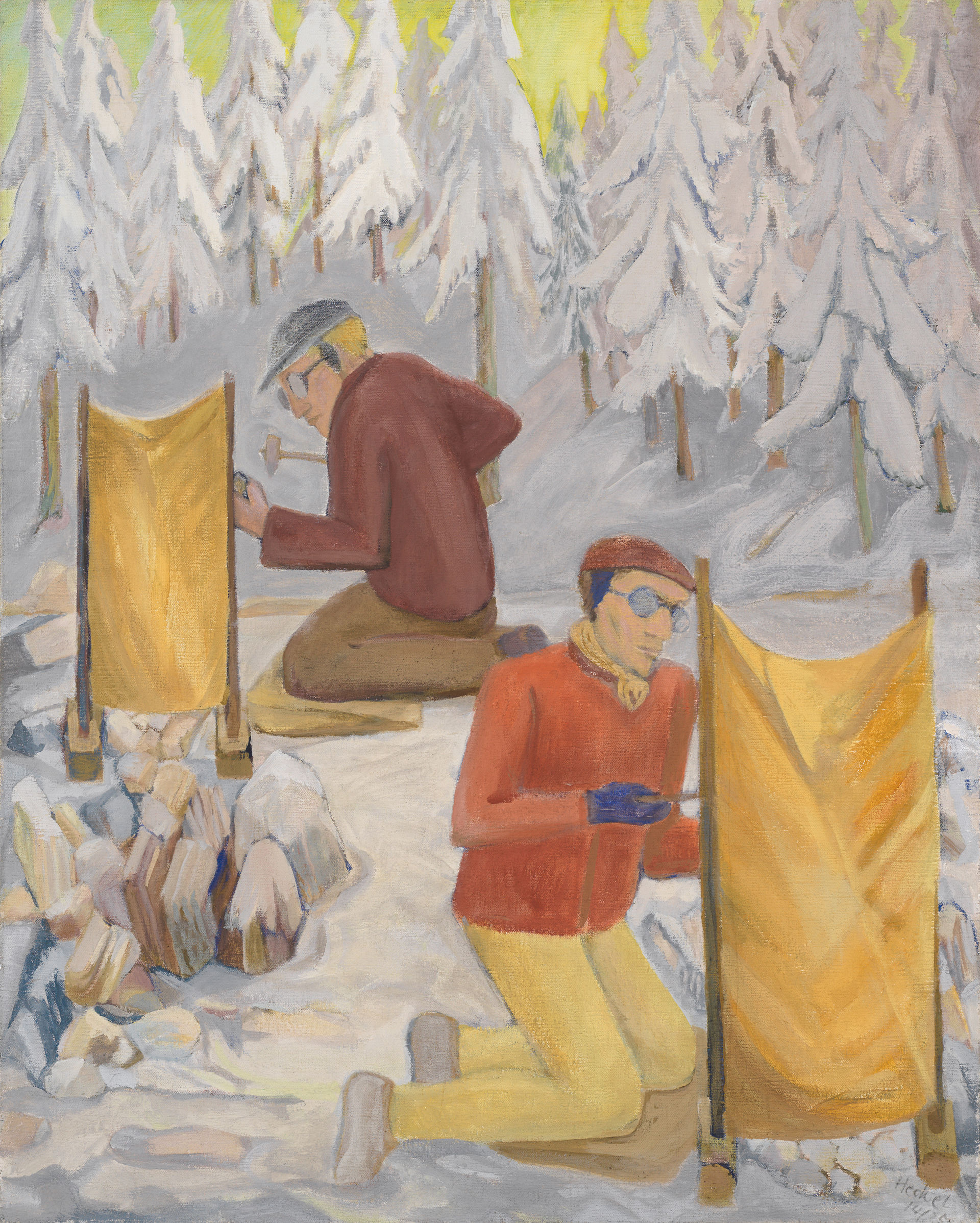 BrückeMuseum Künstler Erich Heckel